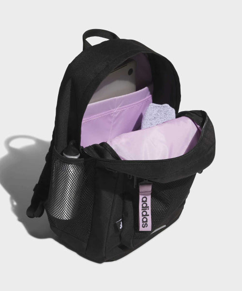 ADIDAS ADIDAS Backpack Linear Logo - Black:Lavender