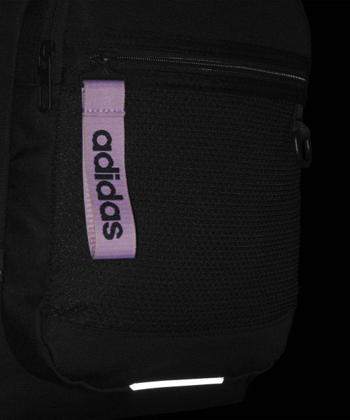 ADIDAS ADIDAS Backpack Linear Logo - Black:Lavender
