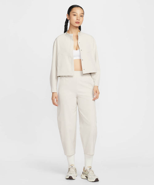 NIKE NIKE Jacket Loose Fit Crop - Light Ore Wood Brown