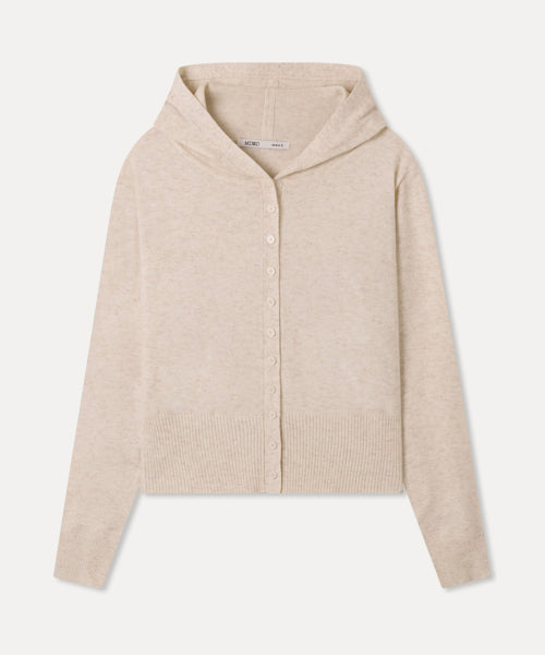 MIXXO MIXXO Hooded Button Cardigan Women S