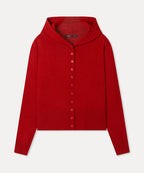 MIXXO MIXXO Hooded Button Cardigan Women S