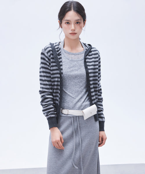 MIXXO MIXXO Hooded Button Cardigan Women S