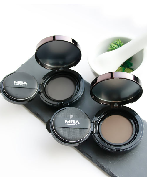 DAYCELLCOSMETICS [Gray hair and crown cover] Haira Derma Hair Cushion (Deep Brown/Natural Black)