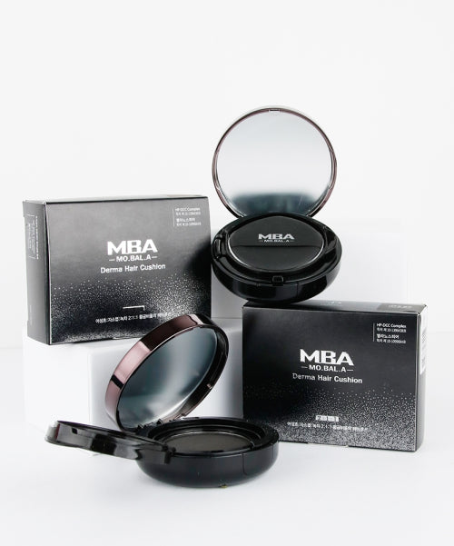 DAYCELLCOSMETICS [Gray hair and crown cover] Haira Derma Hair Cushion (Deep Brown/Natural Black)