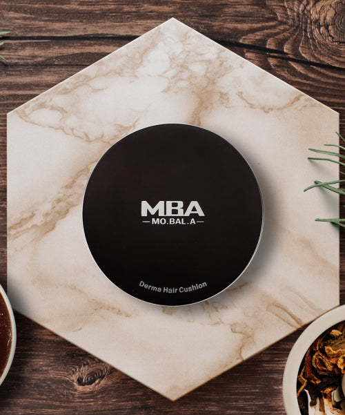 DAYCELLCOSMETICS [Gray hair and crown cover] Haira Derma Hair Cushion (Deep Brown/Natural Black)
