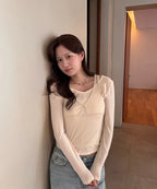 MIXXO MIXXO T-Shirt Layered Long Sleeve (C)