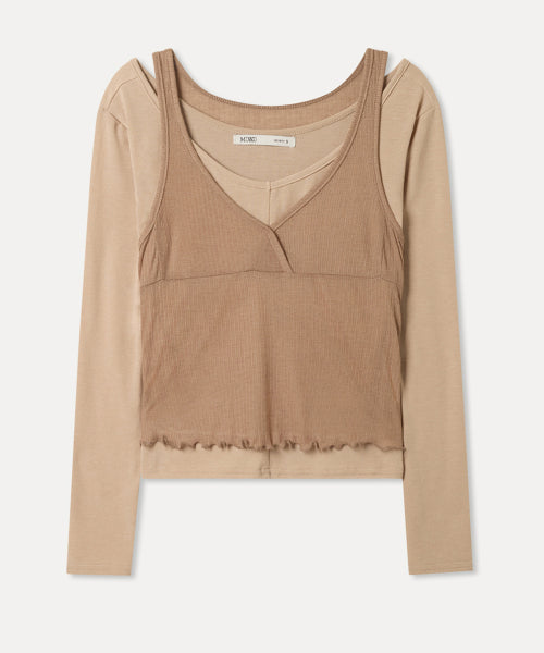MIXXO MIXXO T-Shirt Layered Long Sleeve (C)