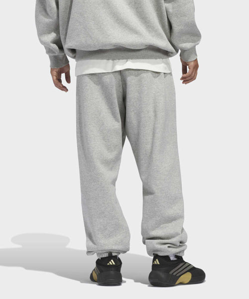 ADIDAS ADIDAS Basketball Fleece Jogger - Medium Gray Heather