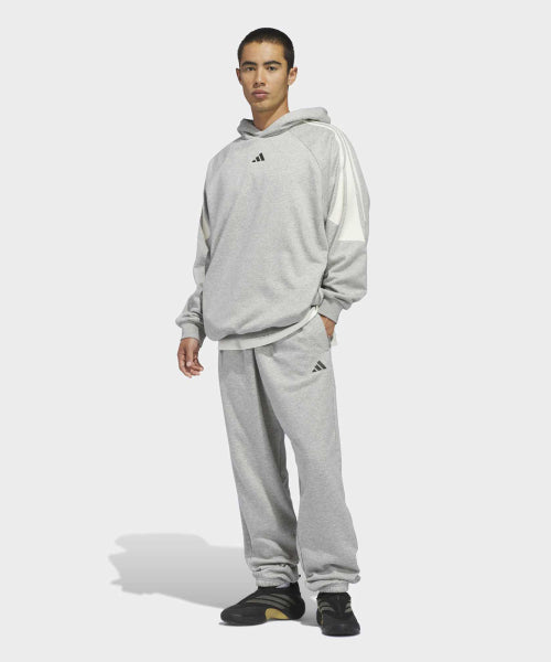 ADIDAS ADIDAS Basketball Fleece Jogger - Medium Gray Heather