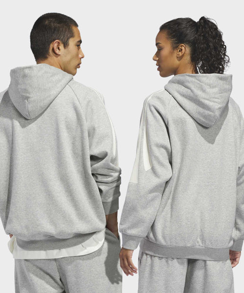 ADIDAS ADIDAS Basketball Fleece Jogger - Medium Gray Heather