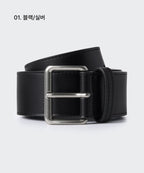 MUSINSA STANDARD WOMAN MUSINSA STANDARD WOMAN Women's Rounded Square Synthetic Leather Belt_40mm