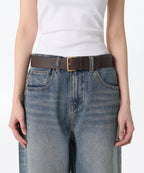 MUSINSA STANDARD WOMAN MUSINSA STANDARD WOMAN Women's Rounded Square Synthetic Leather Belt_40mm