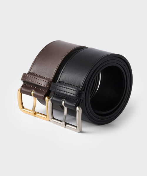 MUSINSA STANDARD WOMAN MUSINSA STANDARD WOMAN Women's Rounded Square Synthetic Leather Belt_40mm