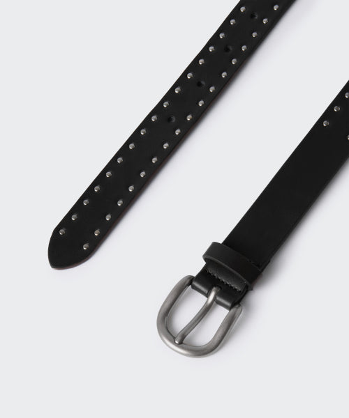 MUSINSA STANDARD WOMAN MUSINSA STANDARD WOMAN Women's Synthetic Leather Dot Stud Belt 25mm