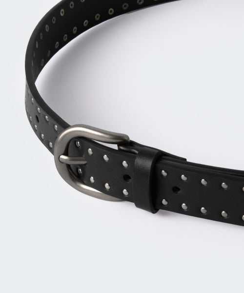 MUSINSA STANDARD WOMAN MUSINSA STANDARD WOMAN Women's Synthetic Leather Dot Stud Belt 25mm