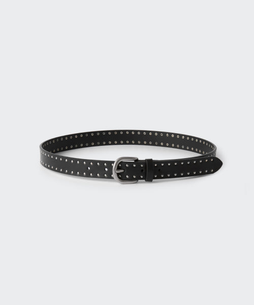MUSINSA STANDARD WOMAN MUSINSA STANDARD WOMAN Women's Synthetic Leather Dot Stud Belt 25mm