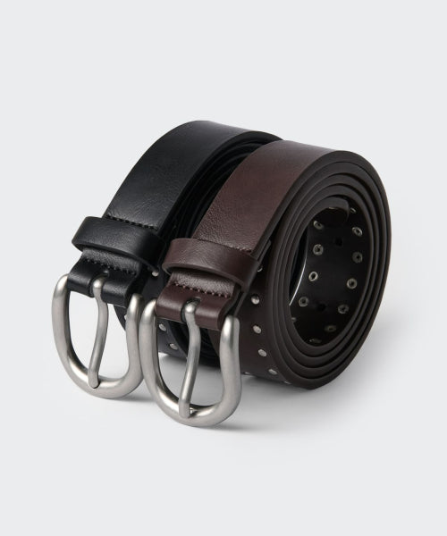 MUSINSA STANDARD WOMAN MUSINSA STANDARD WOMAN Women's Synthetic Leather Dot Stud Belt 25mm