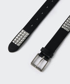 MUSINSA STANDARD WOMAN MUSINSA STANDARD WOMAN Women's Synthetic Leather Square Stud Belt_30mm