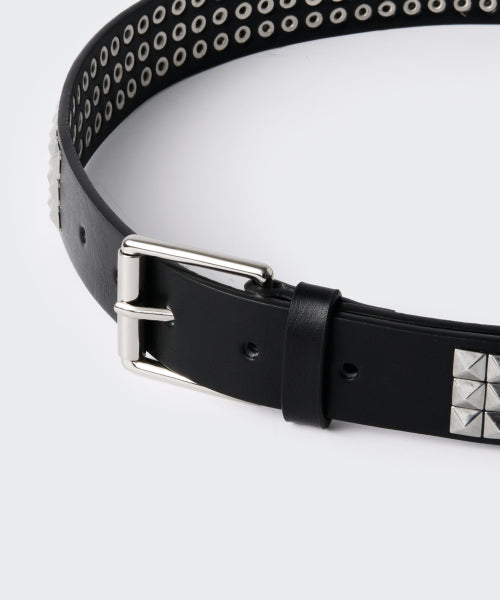 MUSINSA STANDARD WOMAN MUSINSA STANDARD WOMAN Women's Synthetic Leather Square Stud Belt_30mm
