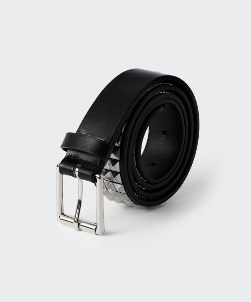 MUSINSA STANDARD WOMAN MUSINSA STANDARD WOMAN Women's Synthetic Leather Square Stud Belt_30mm