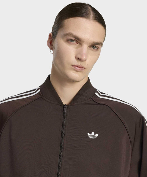 ADIDAS ADIDAS BRITCORE Track Top - Aura Coffee