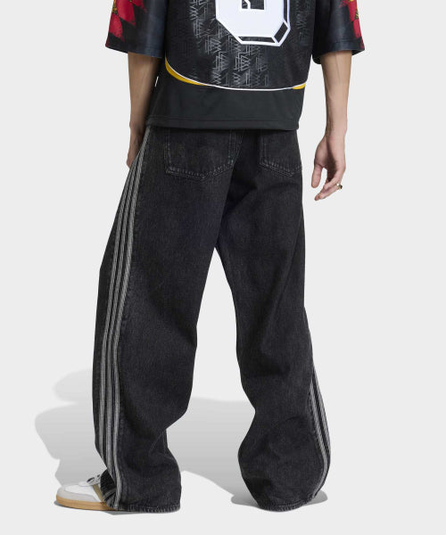 ADIDAS ADIDAS Firebird Denim Pants - Black