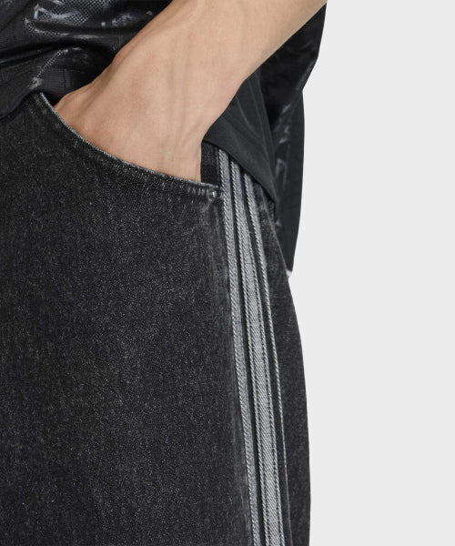 ADIDAS ADIDAS Firebird Denim Pants - Black