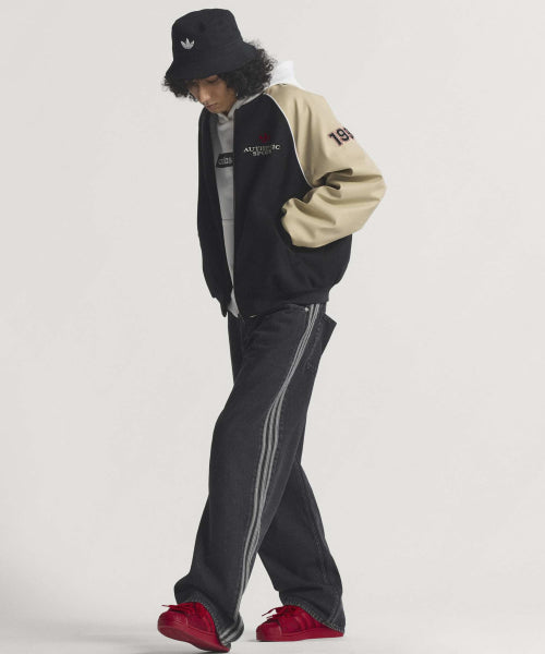 ADIDAS ADIDAS Firebird Denim Pants - Black