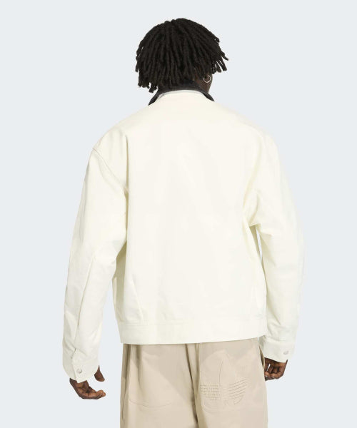 ADIDAS ADIDAS Premium Essential Bomber Jacket - Ivory