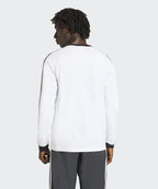 ADIDAS ADIDAS 3-Stripe Long Sleeve T-Shirt - White