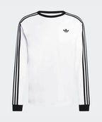 ADIDAS ADIDAS 3-Stripe Long Sleeve T-Shirt - White