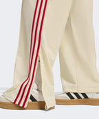 ADIDAS ADIDAS Firebird Loose Track Pants - Cream White: Red