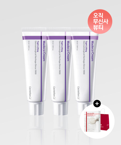 CENTELLIAN24 [Elasticity SET] 3 Madeca Cream Tight Lifting 50ml + 10 Derma Masks (Choose 1)
