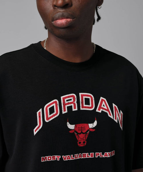 NIKE Nike T-Shirt M - Black: University Red