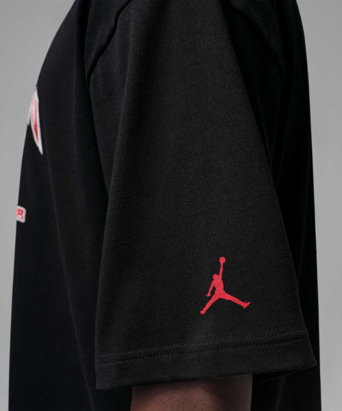 NIKE Nike T-Shirt M - Black: University Red