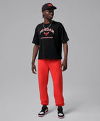 NIKE Nike T-Shirt M - Black: University Red