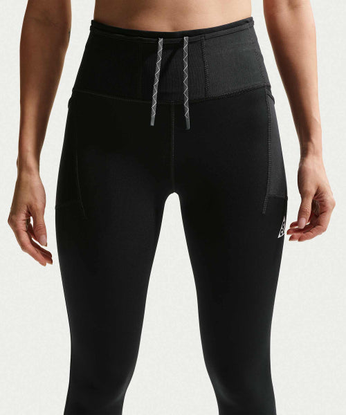 NIKE NIKE ACG Dry Fit High Waist 7/8 Trail Running Leggings W - Black:Summit White