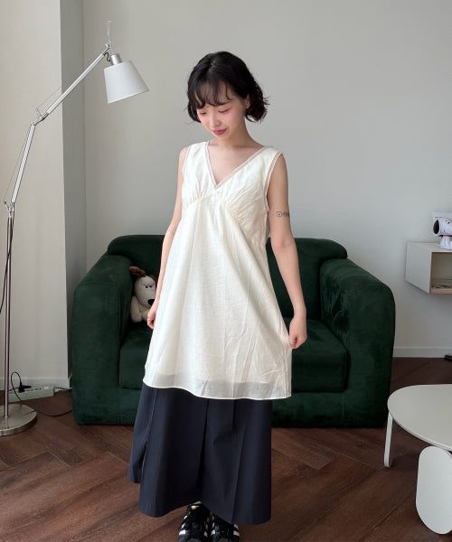 MIXXO MIXXO Cotton Long Skirt C
