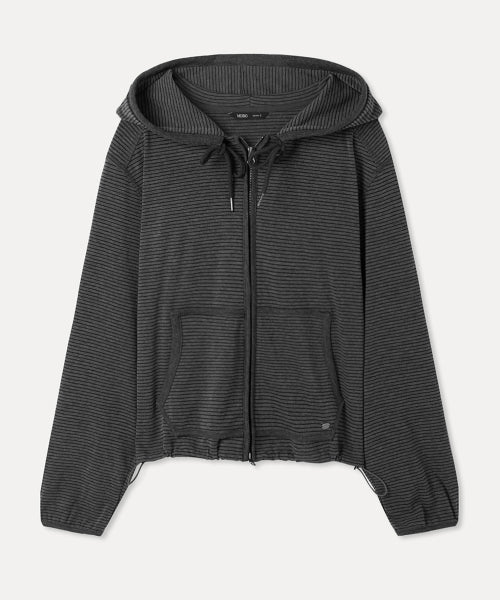 MIXXO MIXXO Hoodie Stitched Zip-Up
