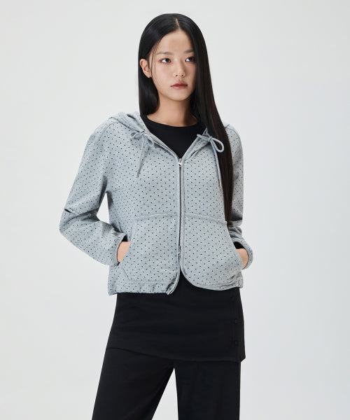 MIXXO MIXXO Hoodie Stitched Zip-Up