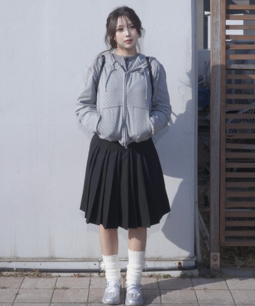 MIXXO MIXXO Hoodie Stitched Zip-Up
