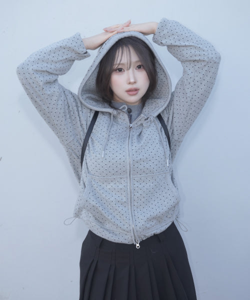 MIXXO MIXXO Hoodie Stitched Zip-Up