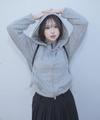 MIXXO MIXXO Hoodie Stitched Zip-Up