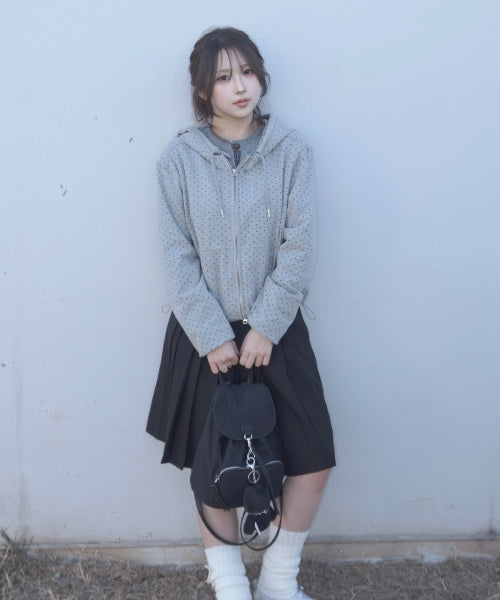 MIXXO MIXXO Hoodie Stitched Zip-Up