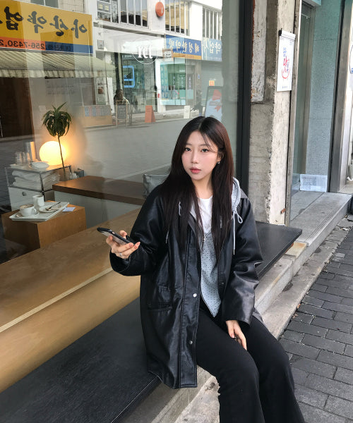MIXXO MIXXO Hoodie Stitched Zip-Up