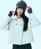 MIXXO MIXXO Jacket Women's Round Collar