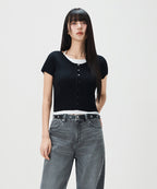 MIXXO MIXXO Cardigan Halterneck Layered
