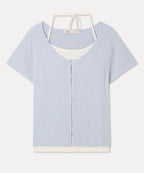 MIXXO MIXXO Cardigan Halterneck Layered