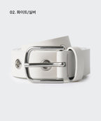 MUSINSA STANDARD WOMAN MUSINSA STANDARD WOMAN Women's Synthetic Leather Eyelet Belt 25mm