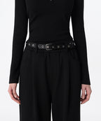 MUSINSA STANDARD WOMAN MUSINSA STANDARD WOMAN Women's Synthetic Leather Eyelet Belt 25mm